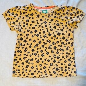Garanimals Kids' Leopard Print T-Shirt - Tan and Black